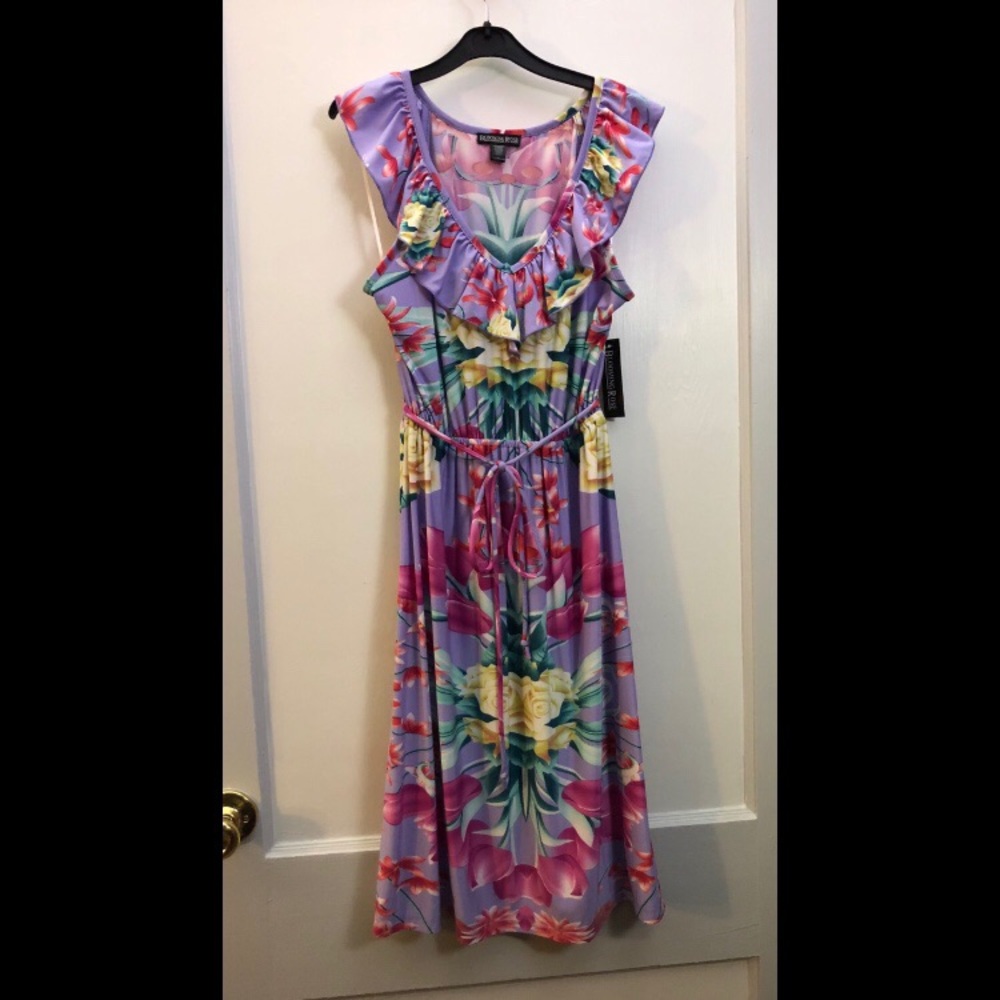 BLOOMING ROSE Flower Dress - Picture 3 of 4